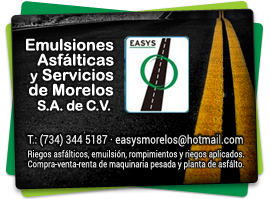 Emulsiones Asfálticas y Servicios de Morelos